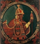 Tupac Cusi Hualpa (Huascar) 13th Inca King, mid-18th century (oil on canvas)